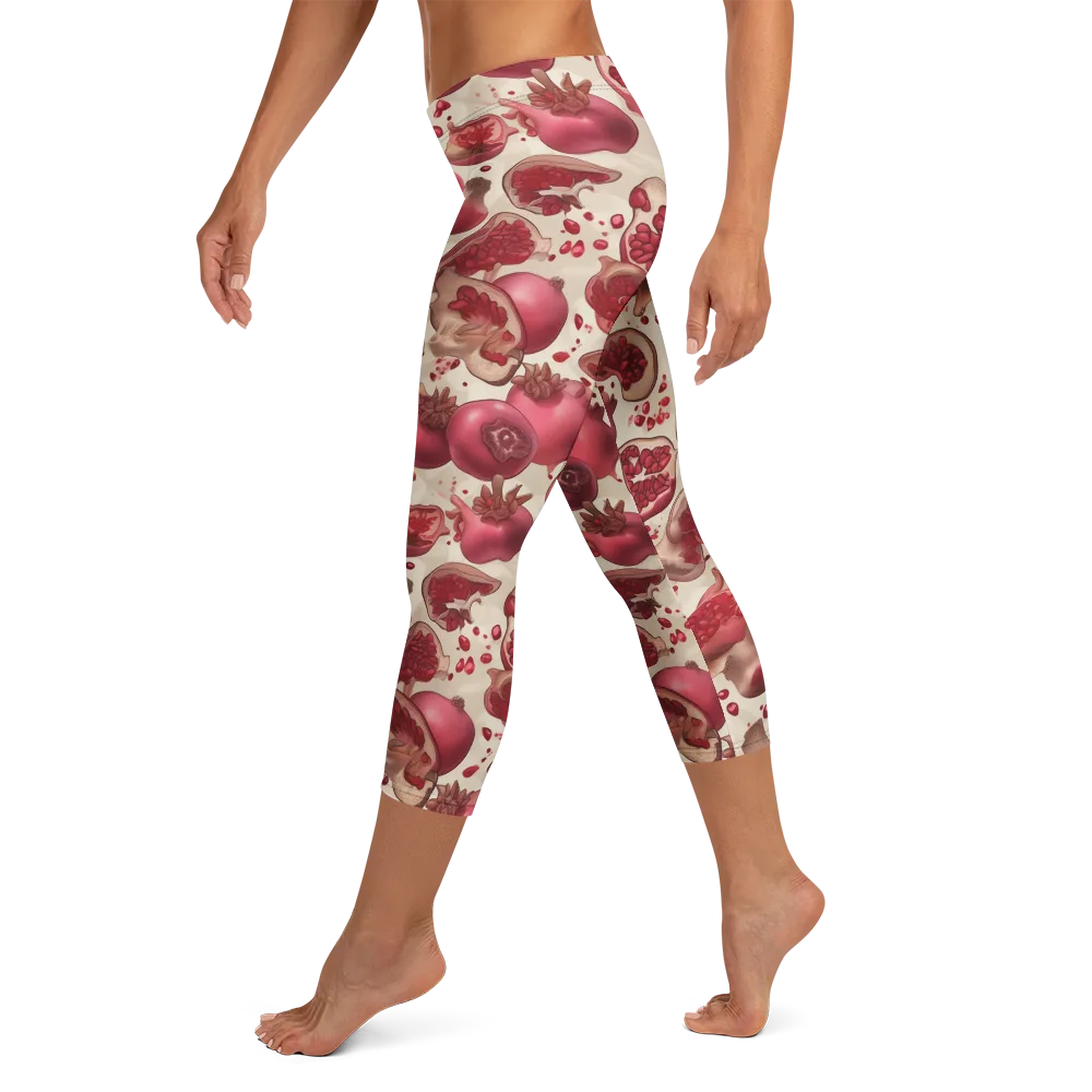 Pomegranate Atelier on Capri Leggings — Left