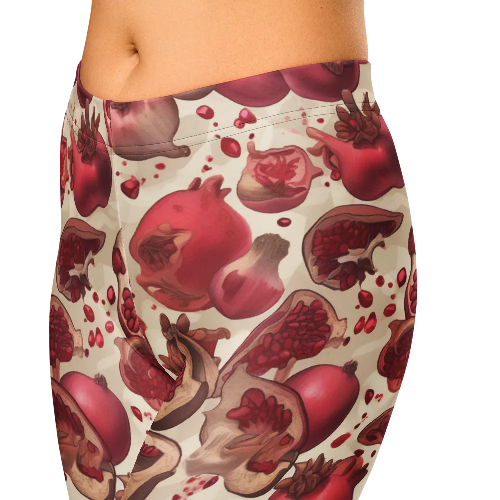 Pomegranate Atelier on Capri Leggings — Zoomed-in