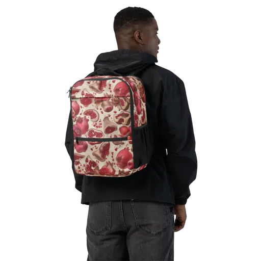 Pomegranate Atelier on a Utility Backpack