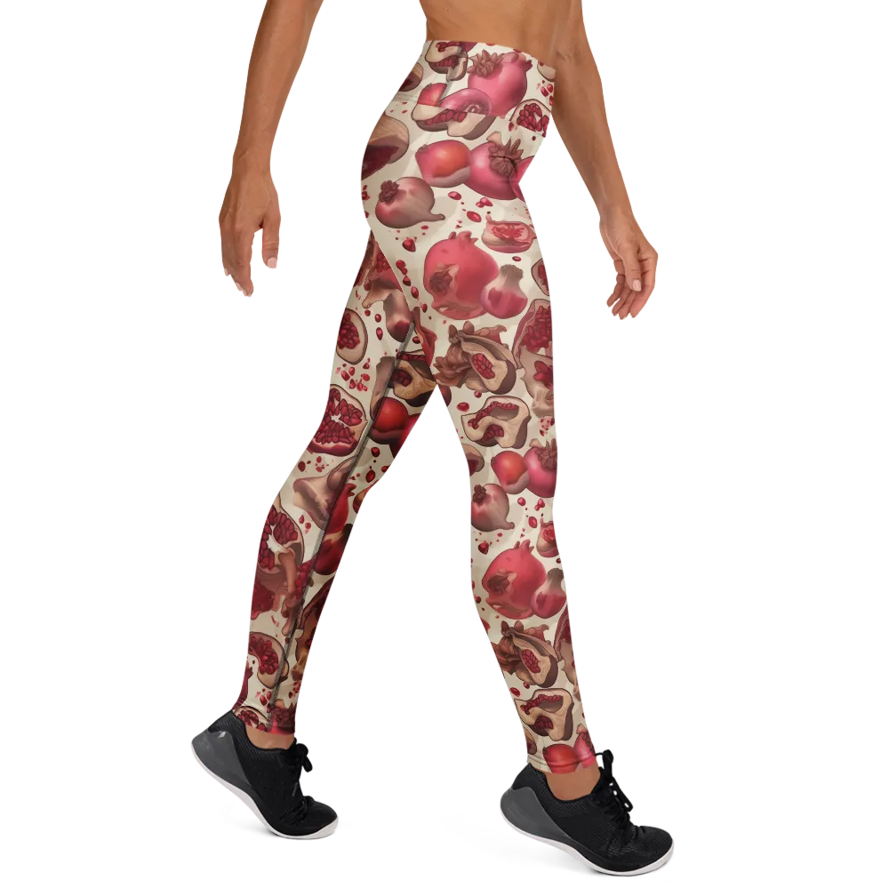 Pomegranate Atelier on Yoga Leggings — Right