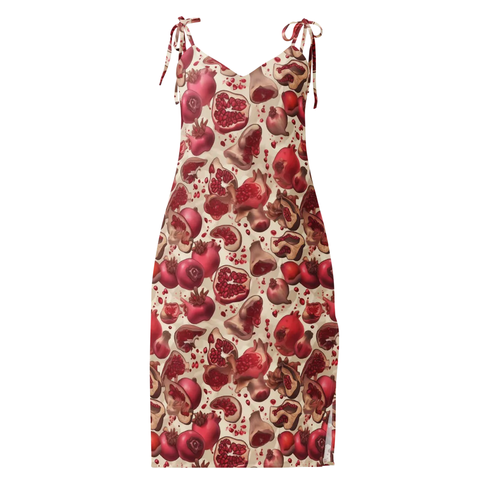 Pomegranate Atelier on Slip Dress — Front