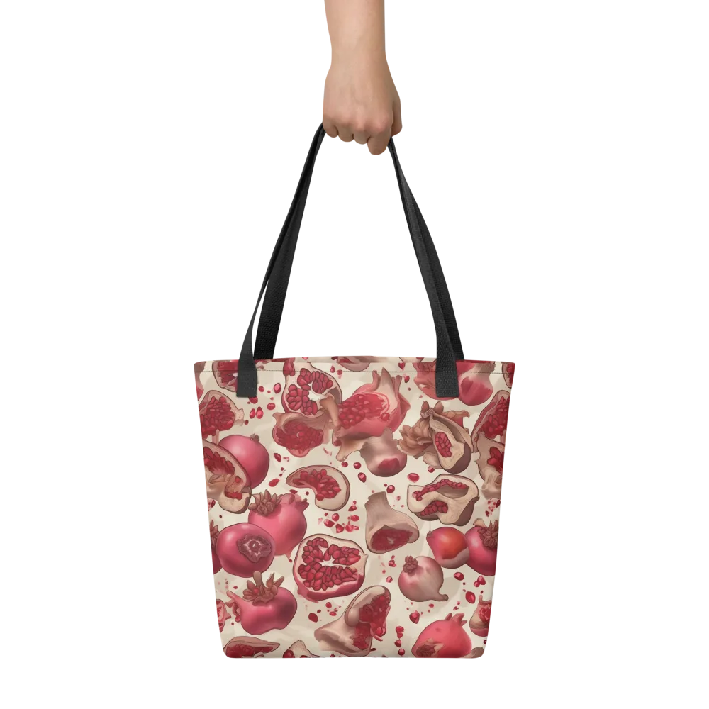 Pomegranate Atelier on Tote Bag — Front