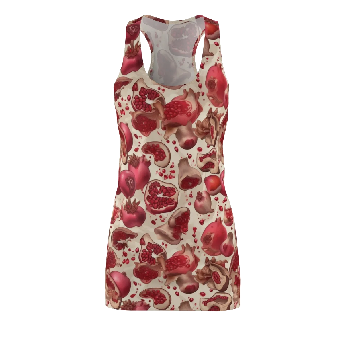 Pomegranate Atelier on Racerback Dress — Front