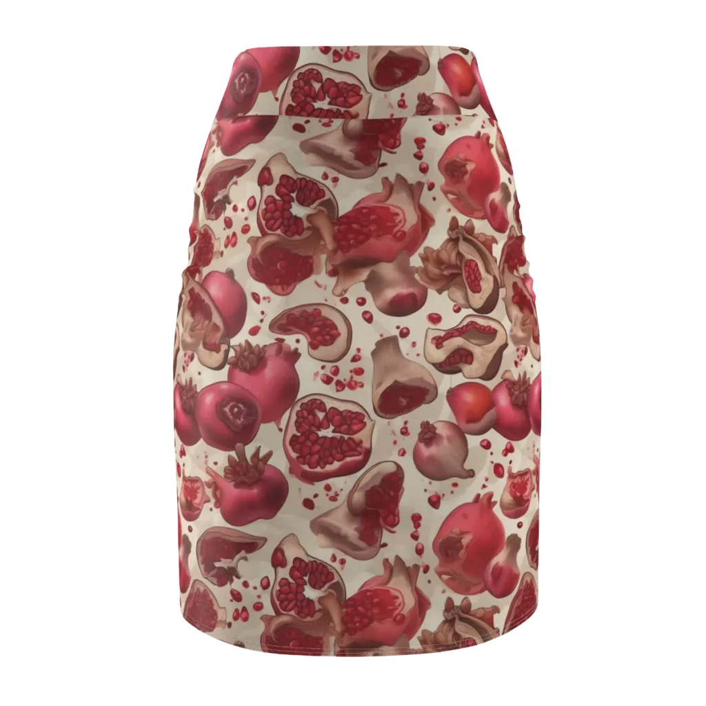 Pomegranate Atelier on Pencil Skirt — Back