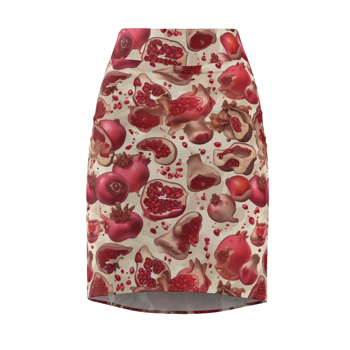 Pomegranate Atelier on Pencil Skirt — Front