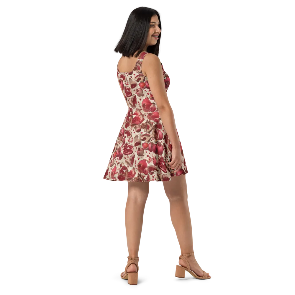 Pomegranate Atelier on Skater Dress — Right