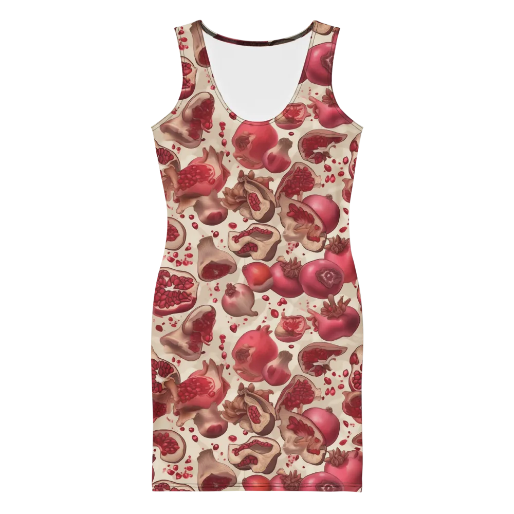 Pomegranate Atelier on Bodycon Dress — Front