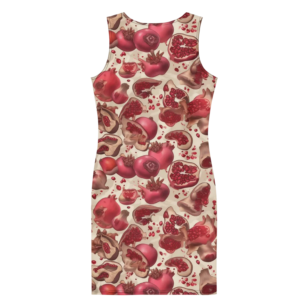 Pomegranate Atelier on Bodycon Dress — Back