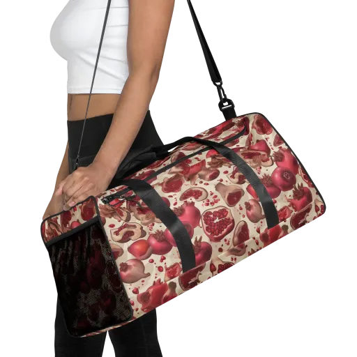 Pomegranate Atelier on a Duffle Bag