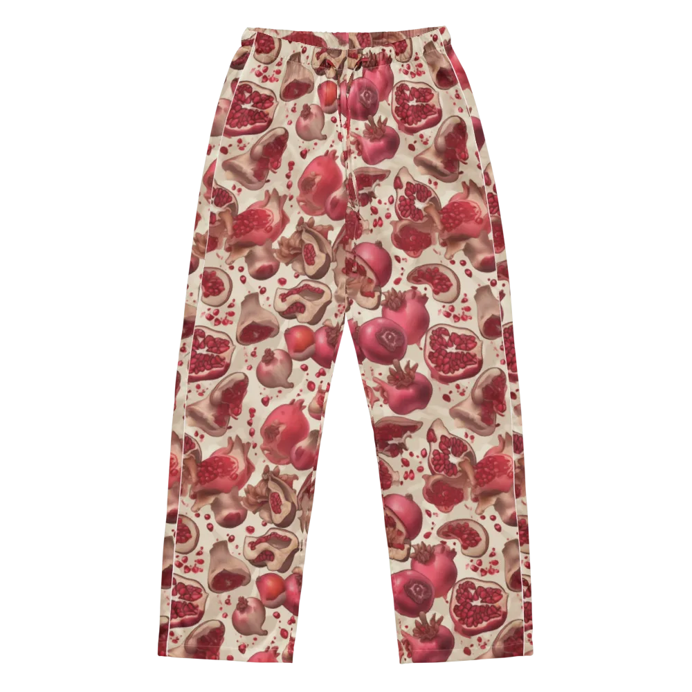 Pomegranate Atelier on Women's Pajama Pants — Front