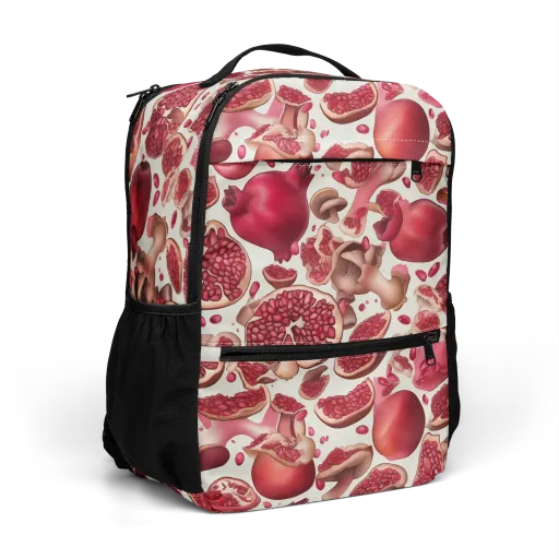 Pomegranate Parlor on a Utility Backpack