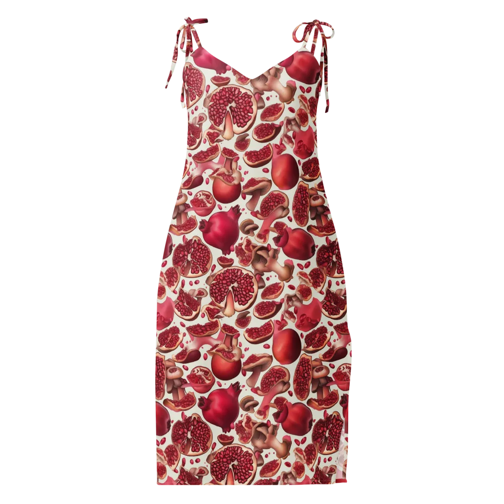 Pomegranate Parlor on Slip Dress — Front