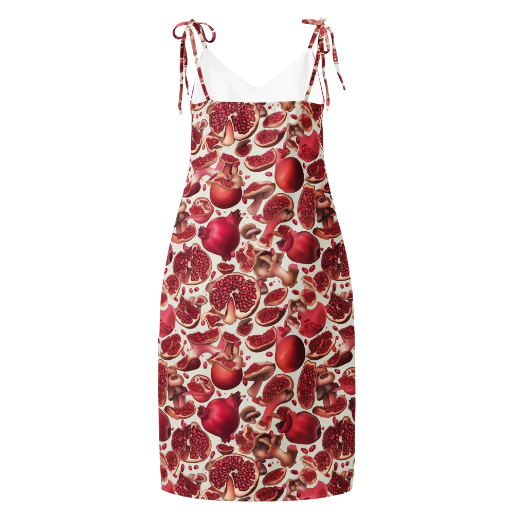 Pomegranate Parlor on Slip Dress — Back