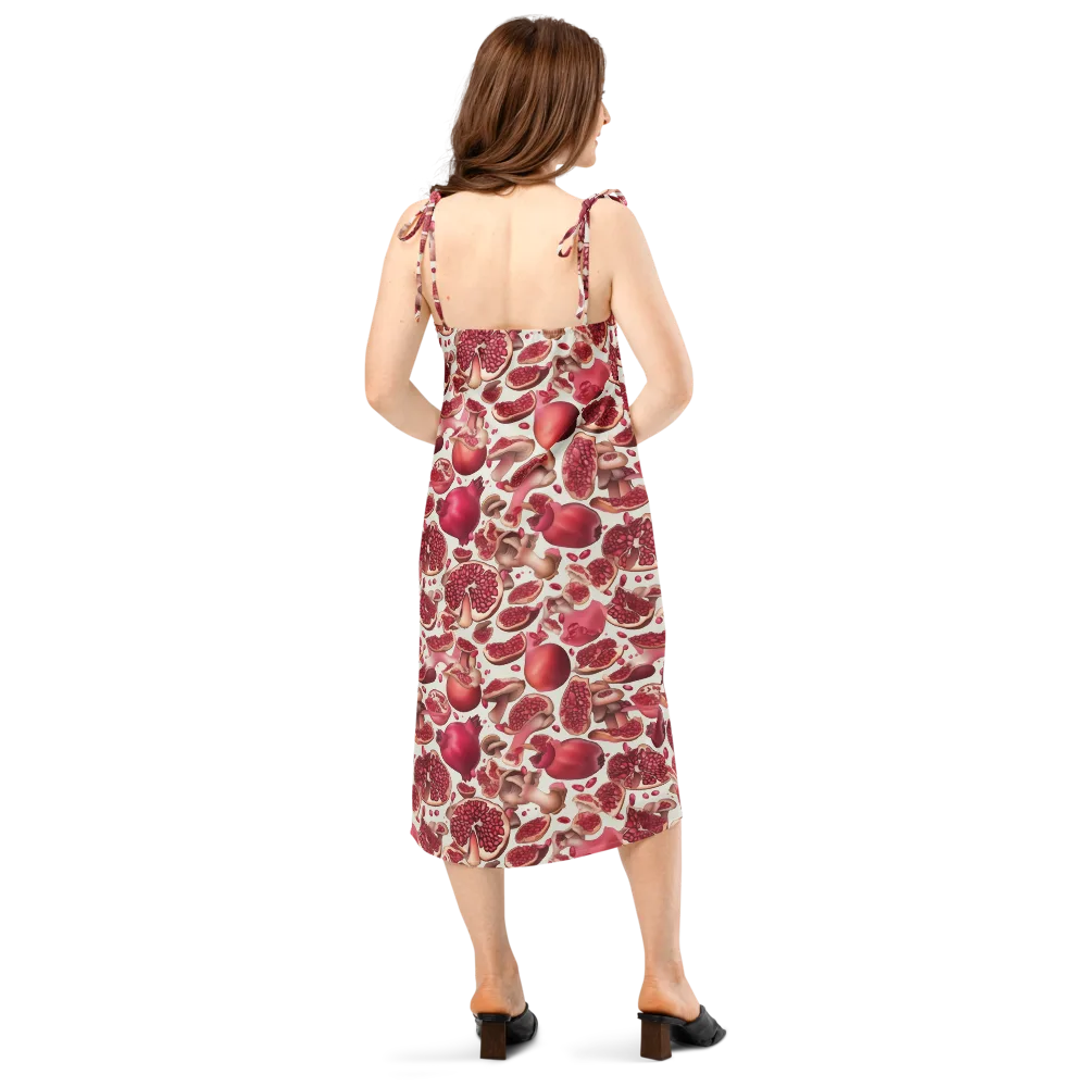 Pomegranate Parlor on Slip Dress — Back