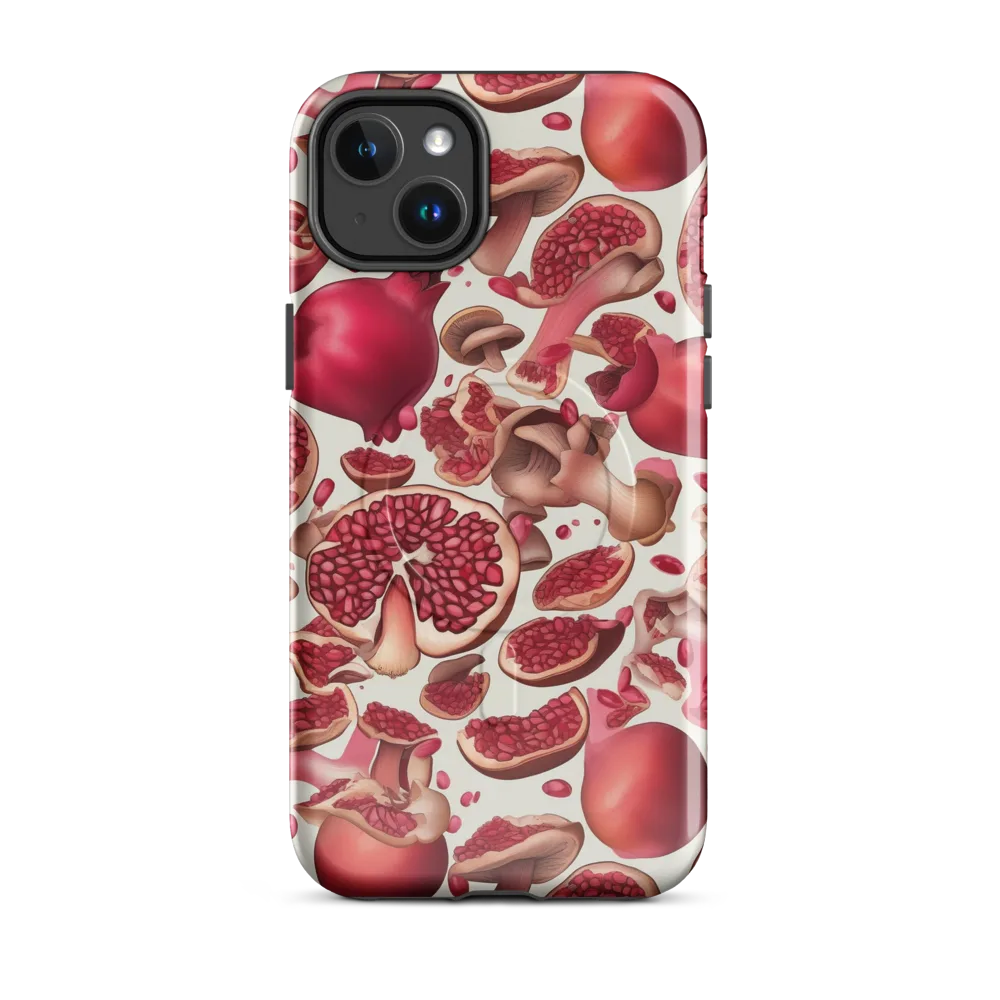 Pomegranate Parlor on MagSafe Tough Case for iPhone® — Front