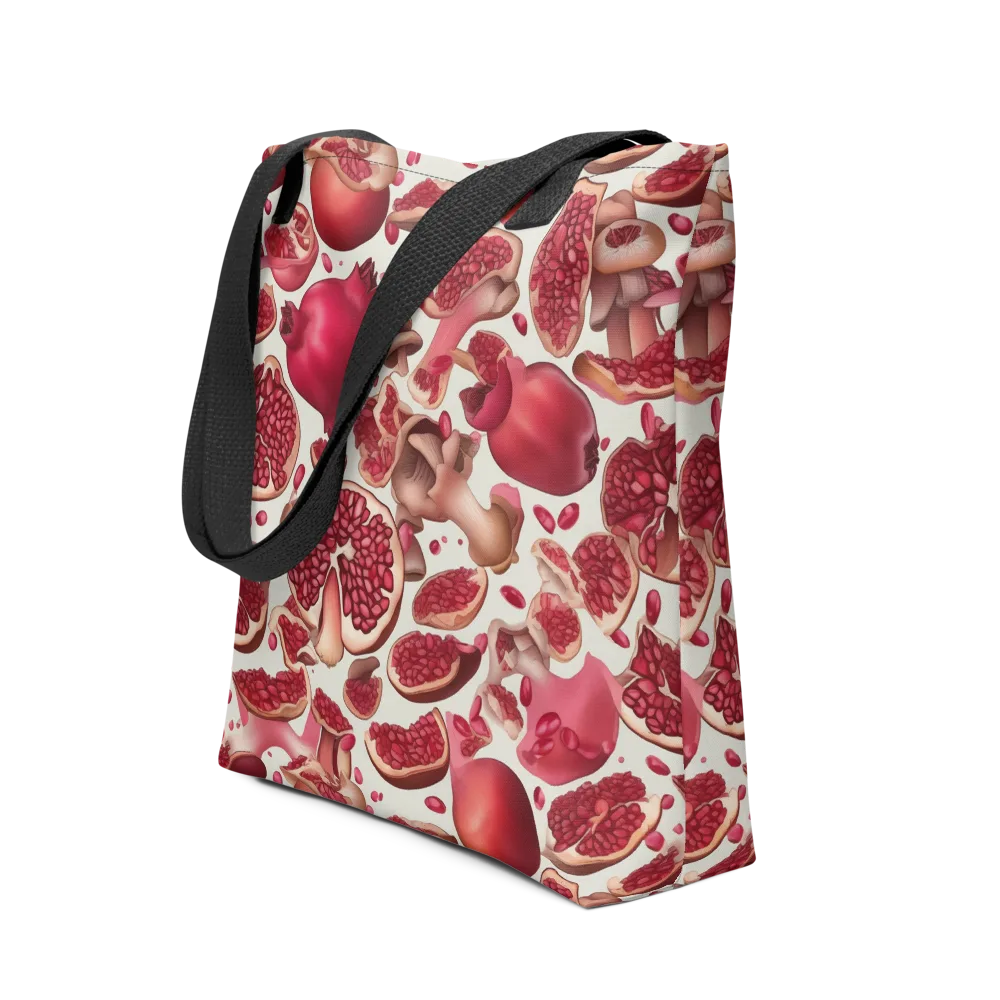 Pomegranate Parlor on Tote Bag — Front
