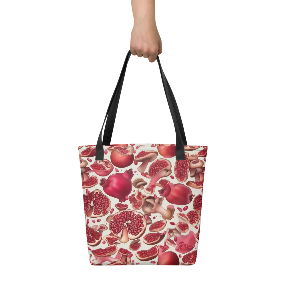 Pomegranate Parlor on Tote Bag — Front