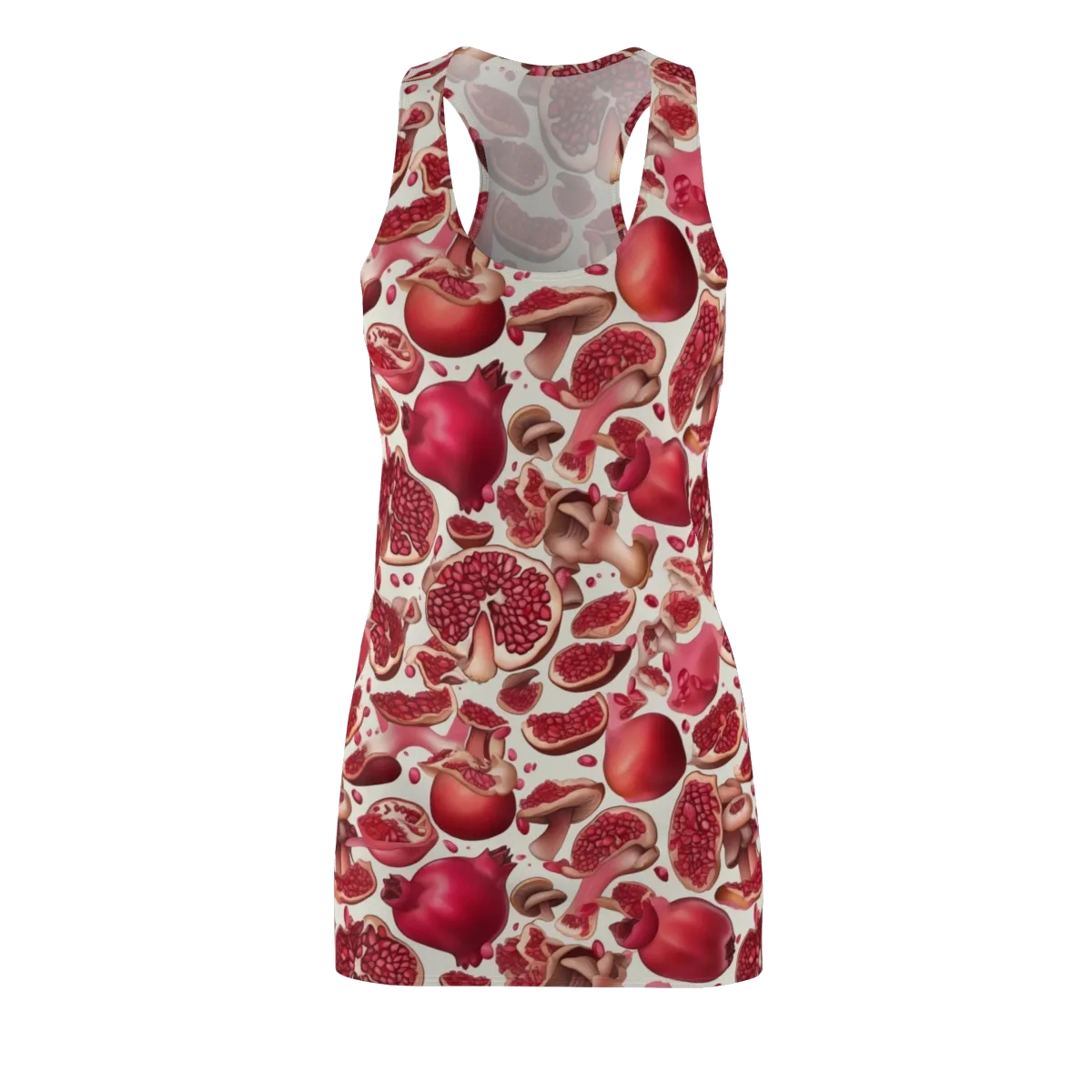 Pomegranate Parlor on Racerback Dress — Front