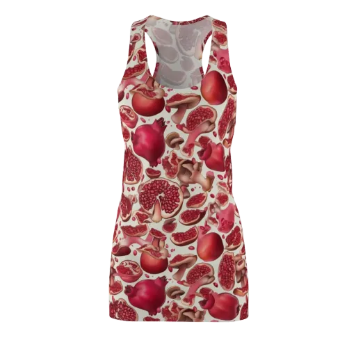 Pomegranate Parlor on a Racerback Dress