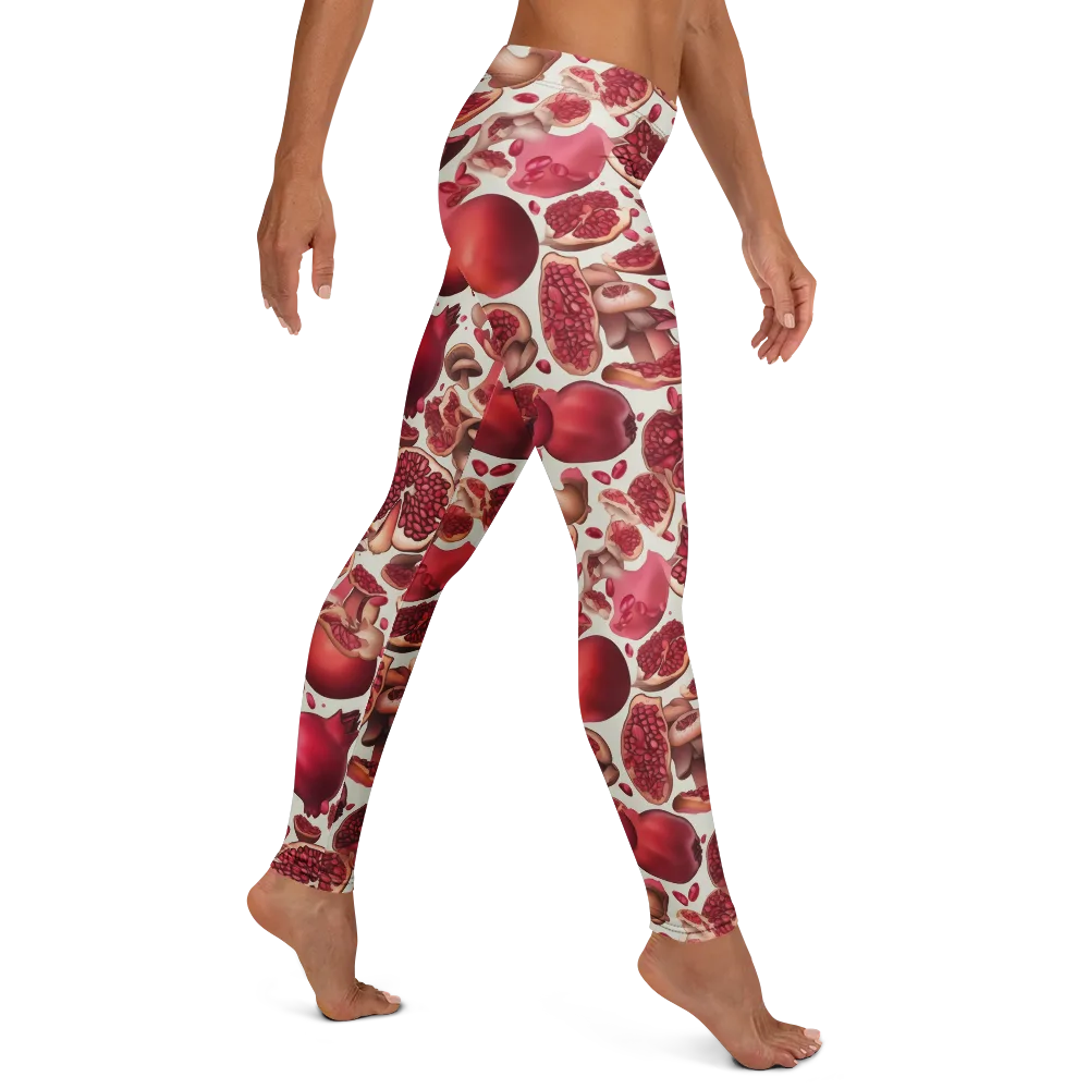 Pomegranate Parlor on Leggings — Right