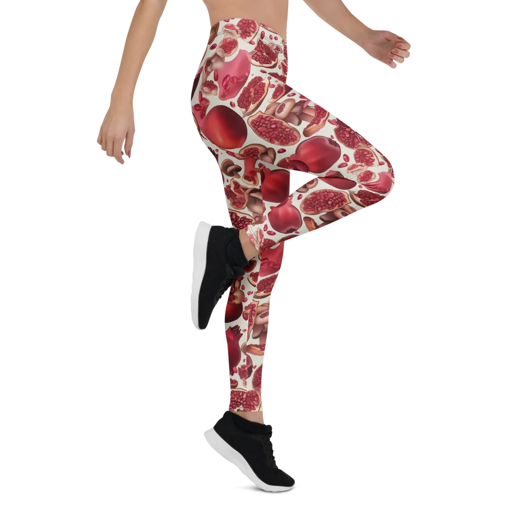 Pomegranate Parlor on Leggings — Right