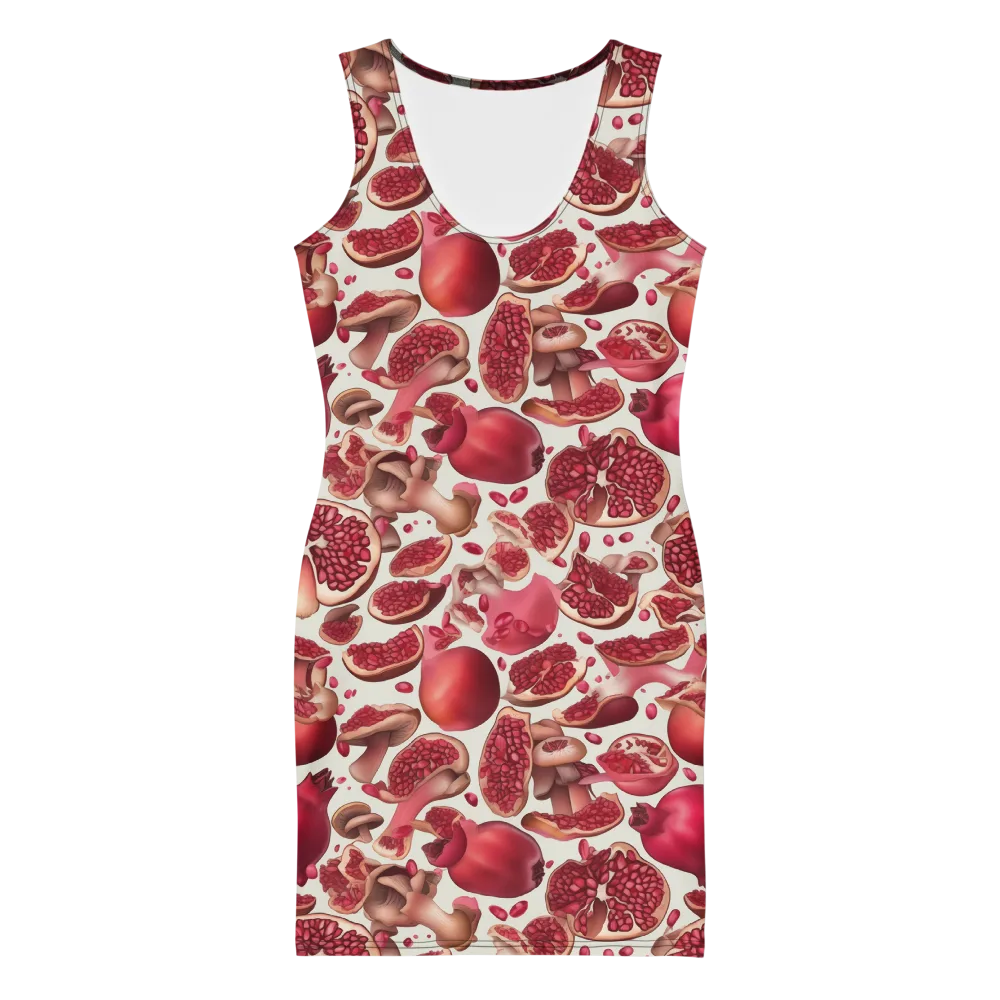 Pomegranate Parlor on Bodycon Dress — Front