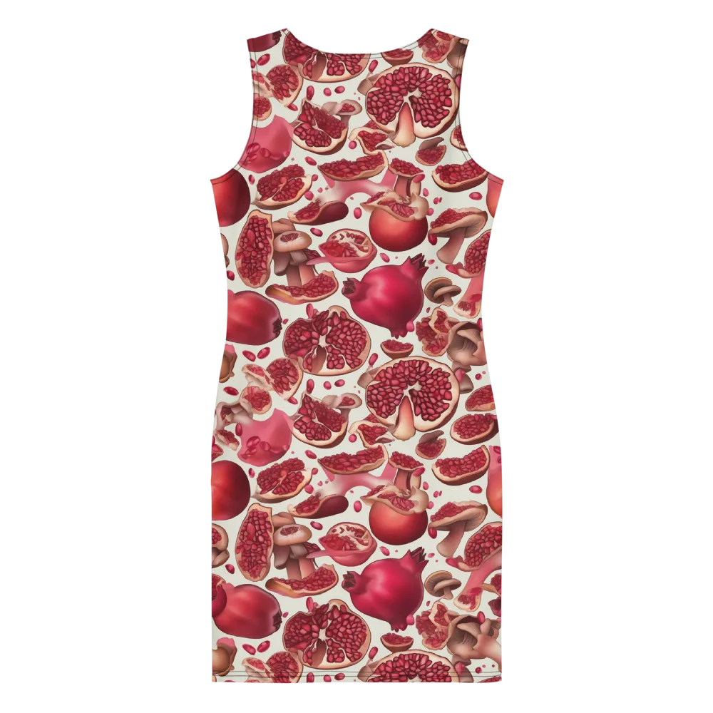 Pomegranate Parlor on Bodycon Dress — Back