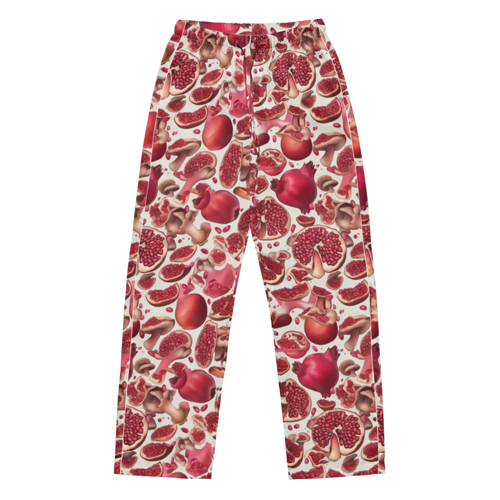 Pomegranate Parlor on Women's Pajama Pants — Front