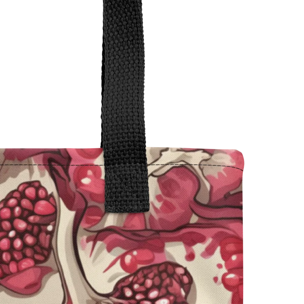 Pomegranate Rhapsody on Tote Bag — Product details