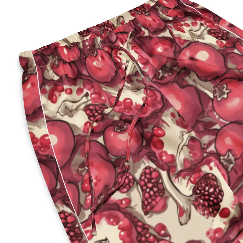 Pomegranate Rhapsody on Women's Pajama Pants — Product details