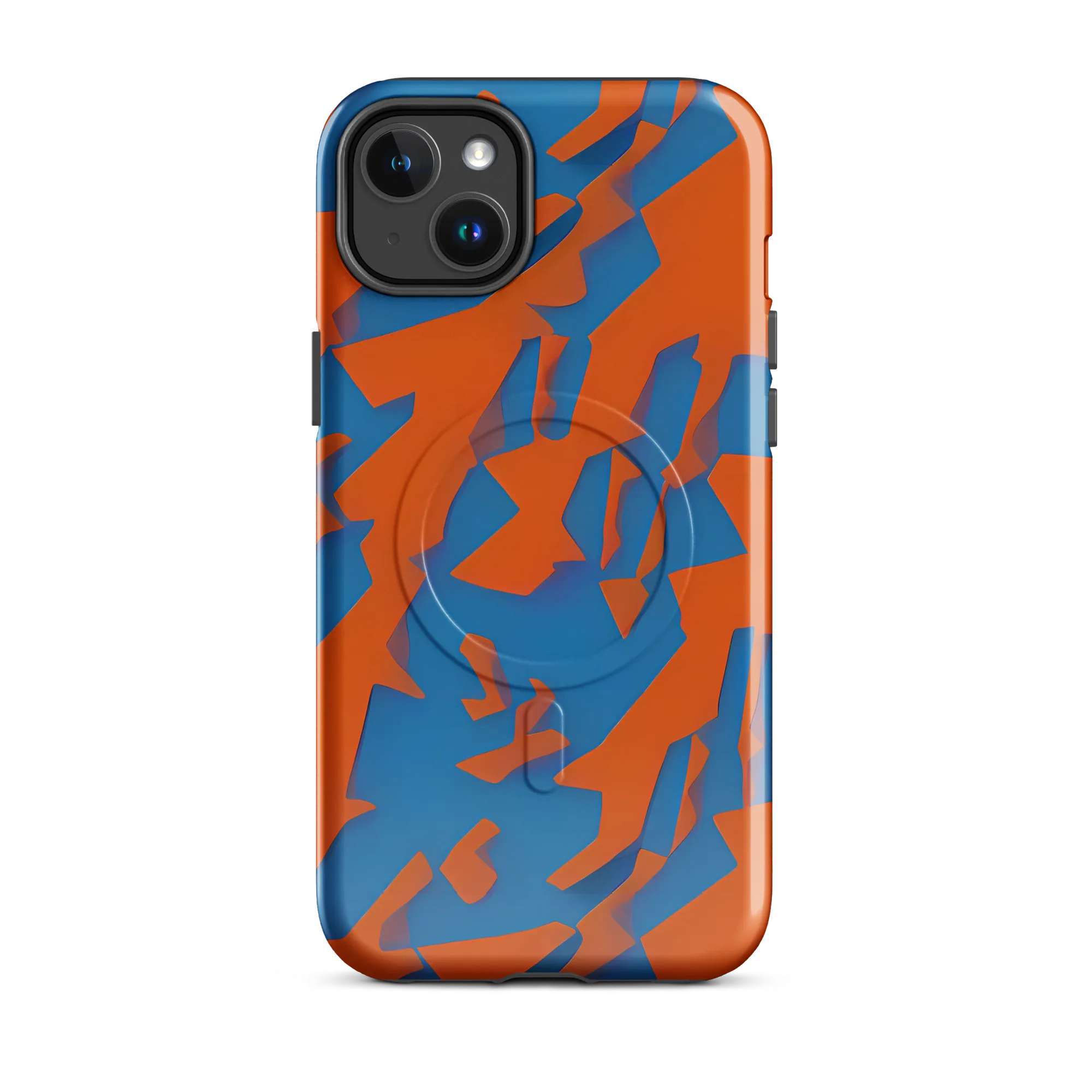 Ember Geometry on MagSafe Tough Case for iPhone® — Front