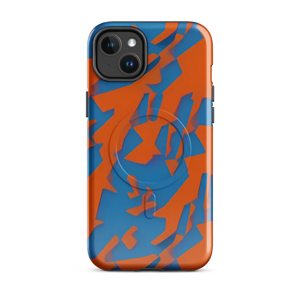 Ember Geometry on MagSafe Tough Case for iPhone® — Front