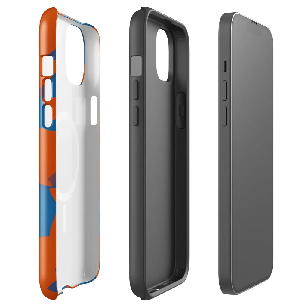 Ember Geometry on MagSafe Tough Case for iPhone® — Front