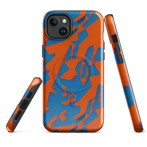 Ember Geometry on a MagSafe Tough Case for iPhone®