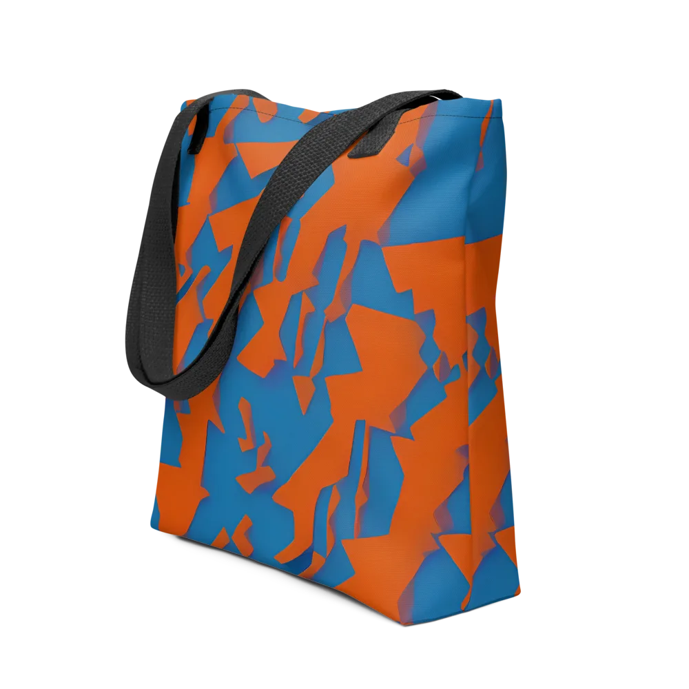 Ember Geometry on Tote Bag — Front