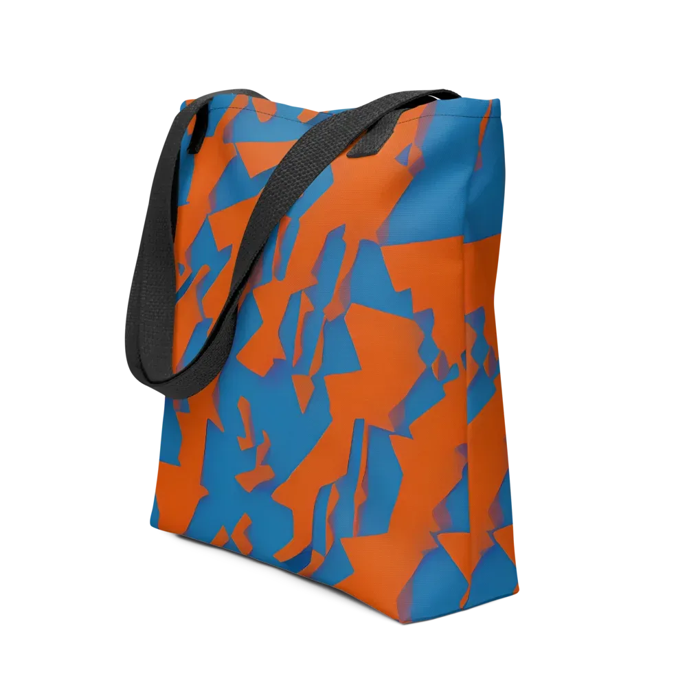 Ember Geometry on Tote Bag — Front