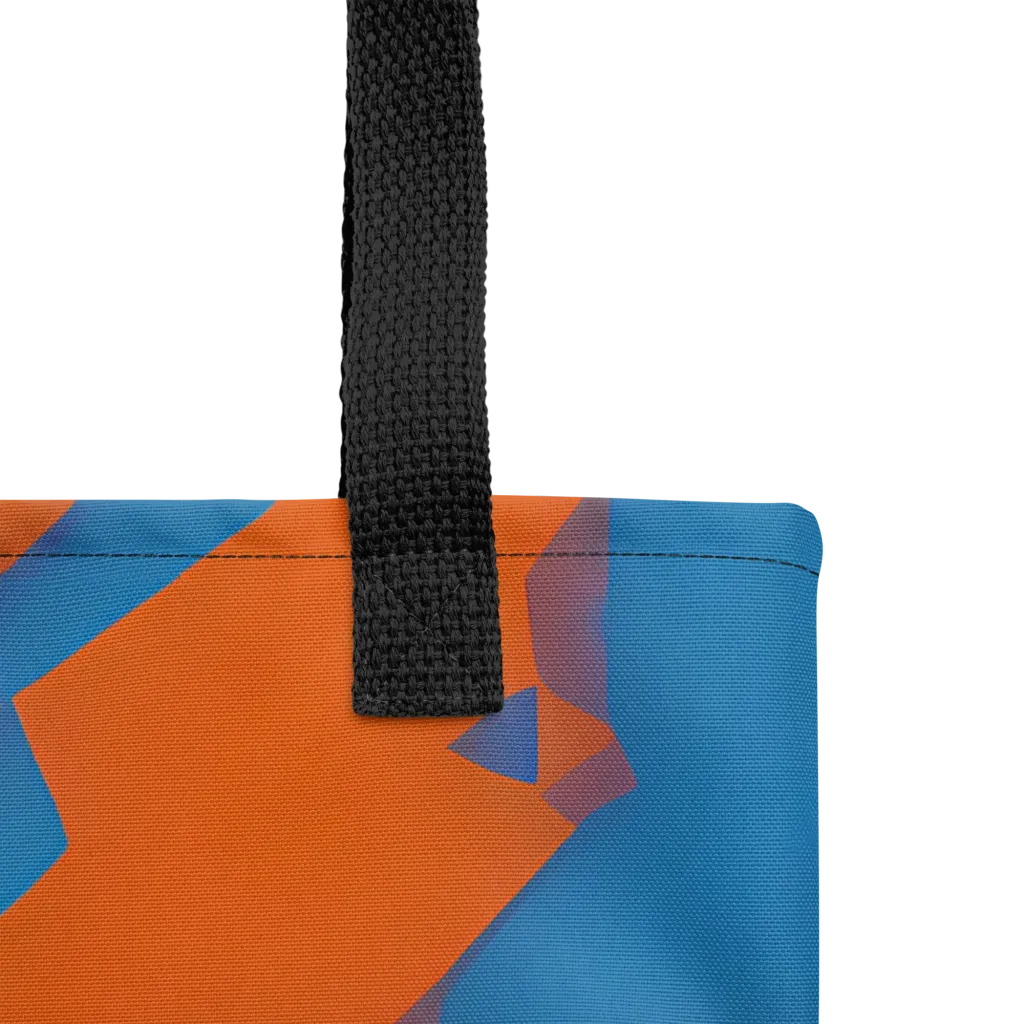 Ember Geometry on Tote Bag — Product details