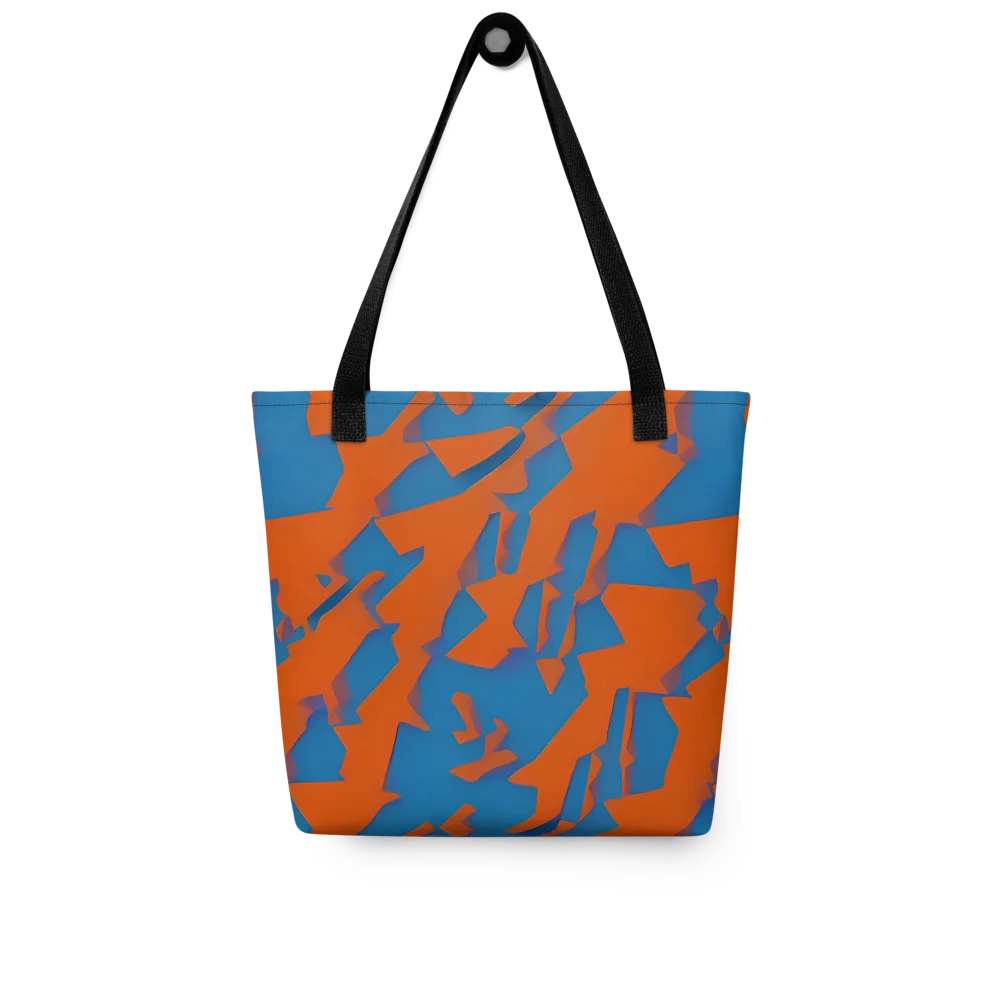 Ember Geometry on Tote Bag — Front