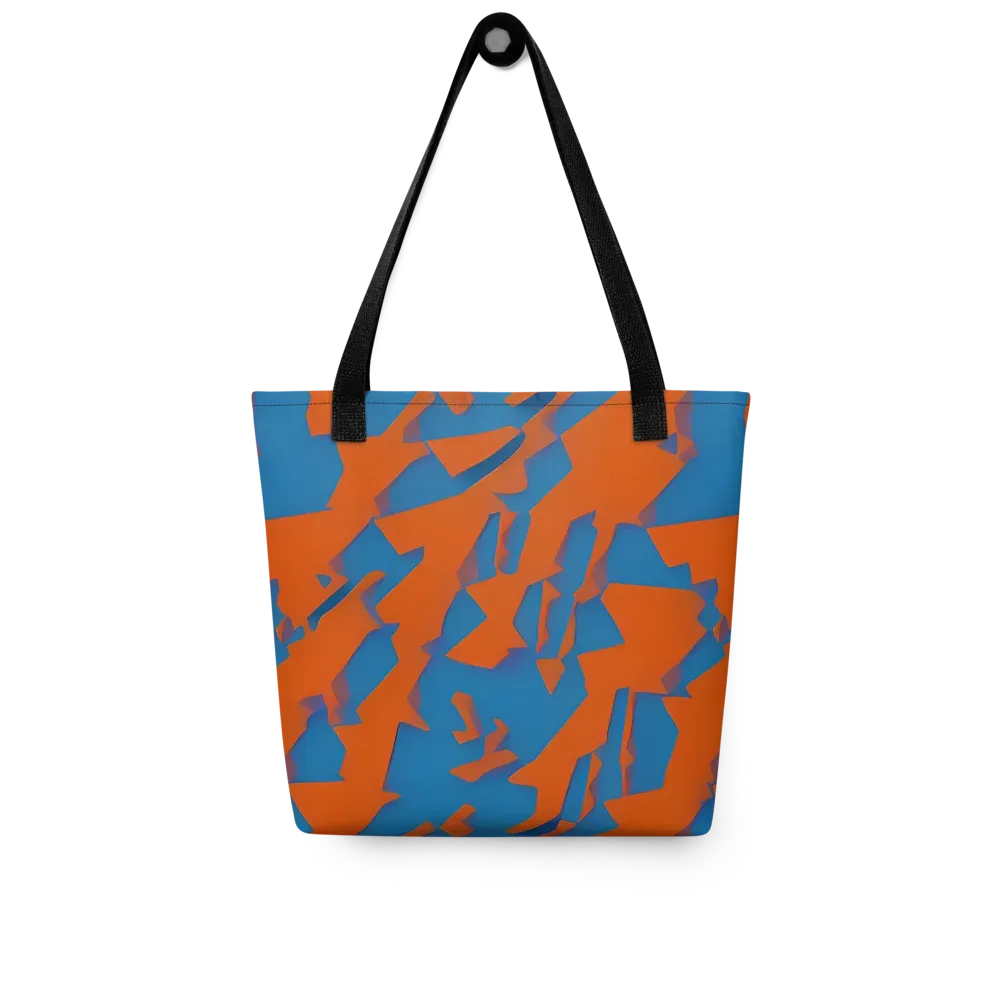 Ember Geometry on Tote Bag — Front