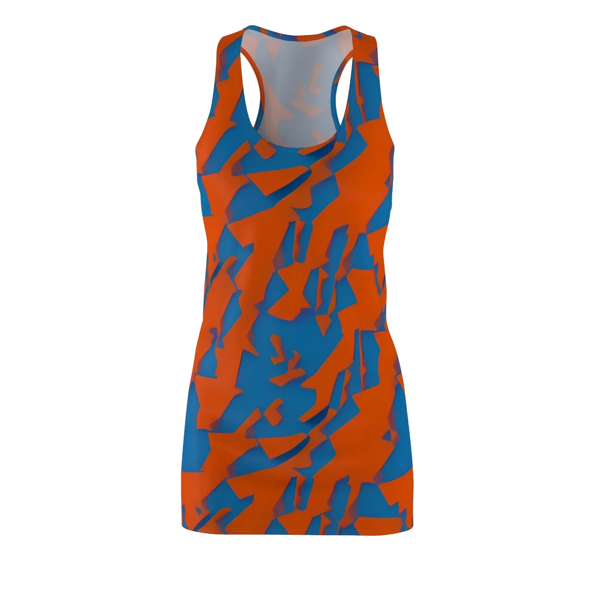 Ember Geometry on Racerback Dress — Front