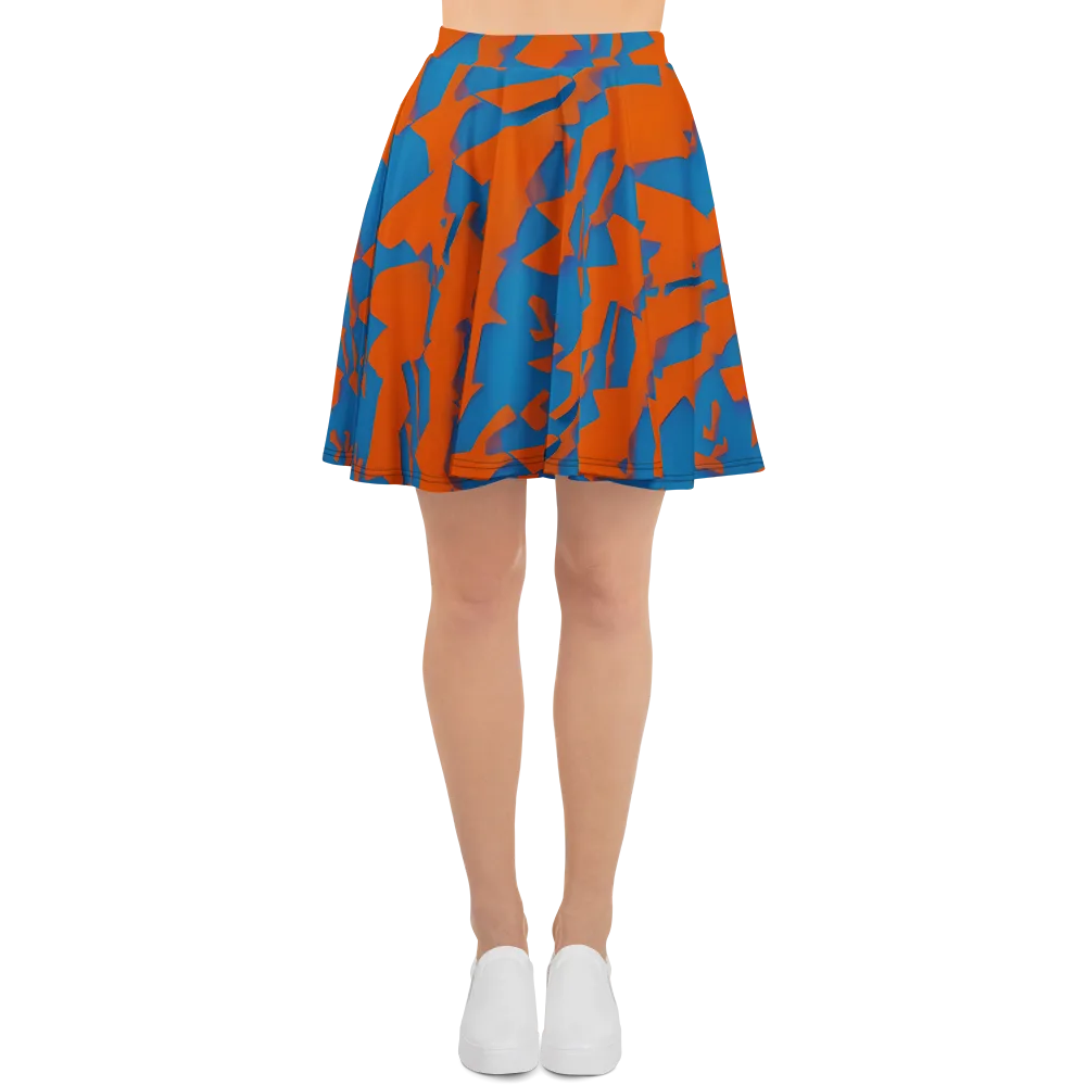 Ember Geometry on Skater Skirt — Front