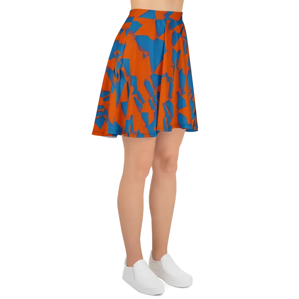 Ember Geometry on Skater Skirt — Right