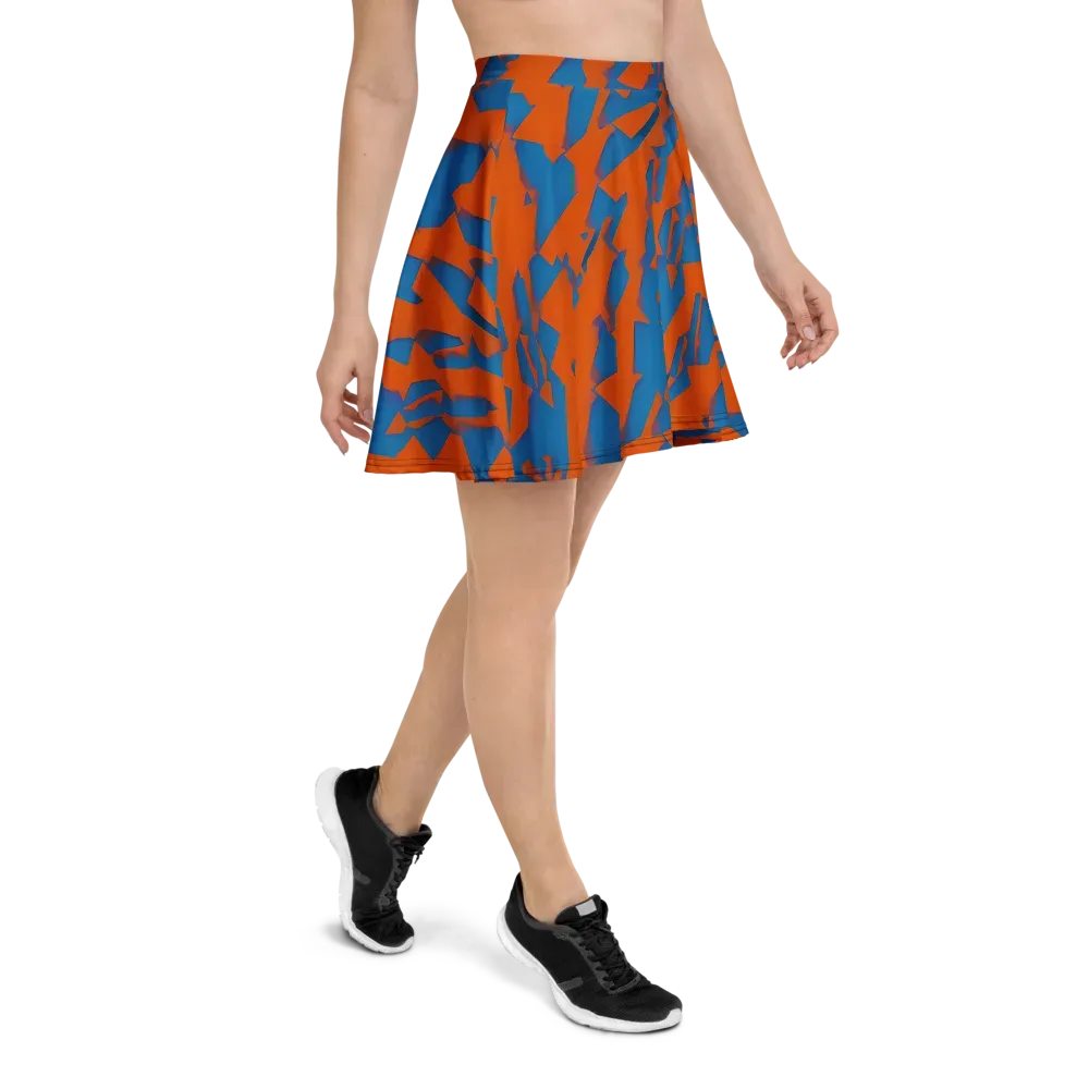 Ember Geometry on Skater Skirt — Right