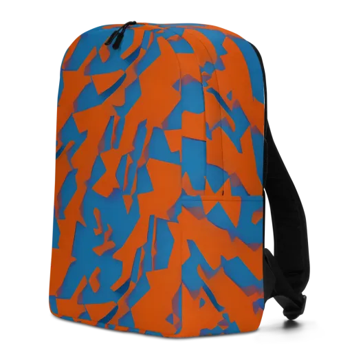 Ember Geometry on a Minimalist Backpack