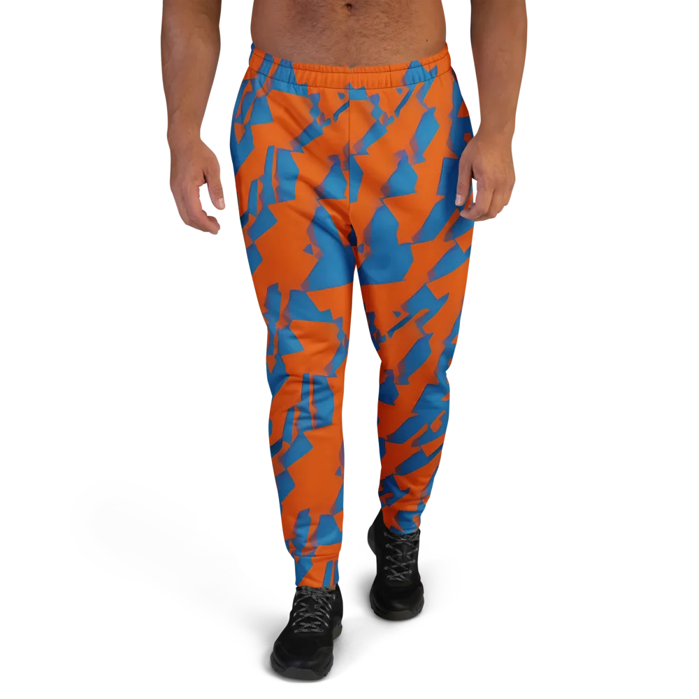Ember Geometry on Men's Joggers — Front