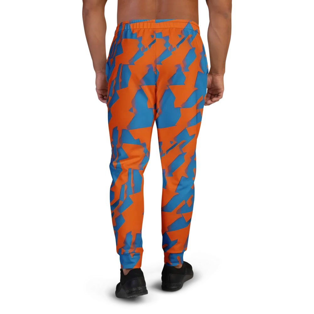 Ember Geometry on Men's Joggers — Back