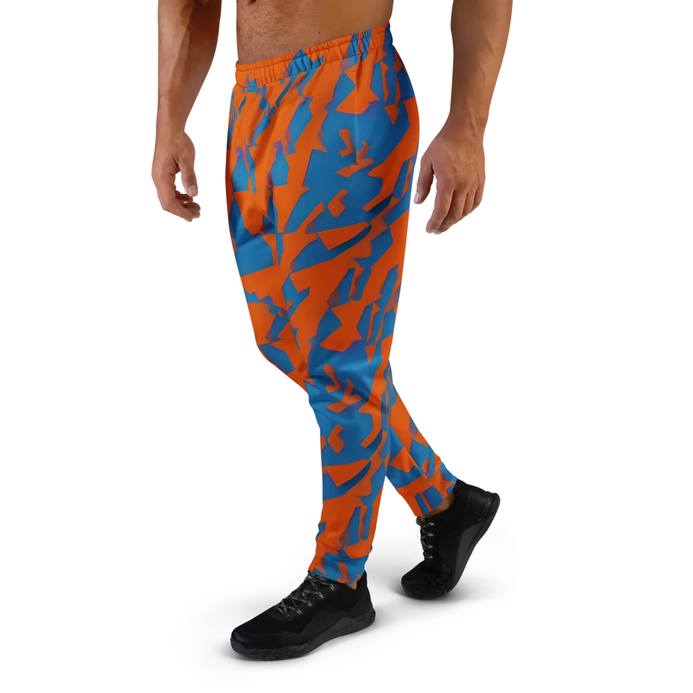 Ember Geometry on Men's Joggers — Left