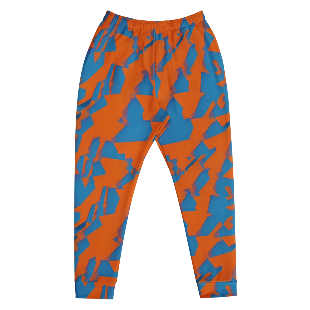 Ember Geometry on Men's Joggers — Front