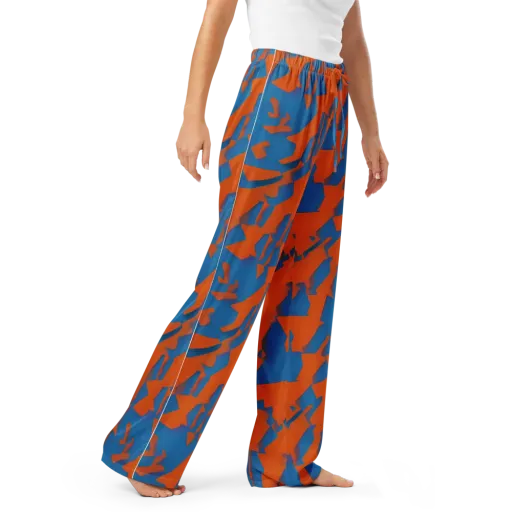 Ember Geometry on a Women's Pajama Pants