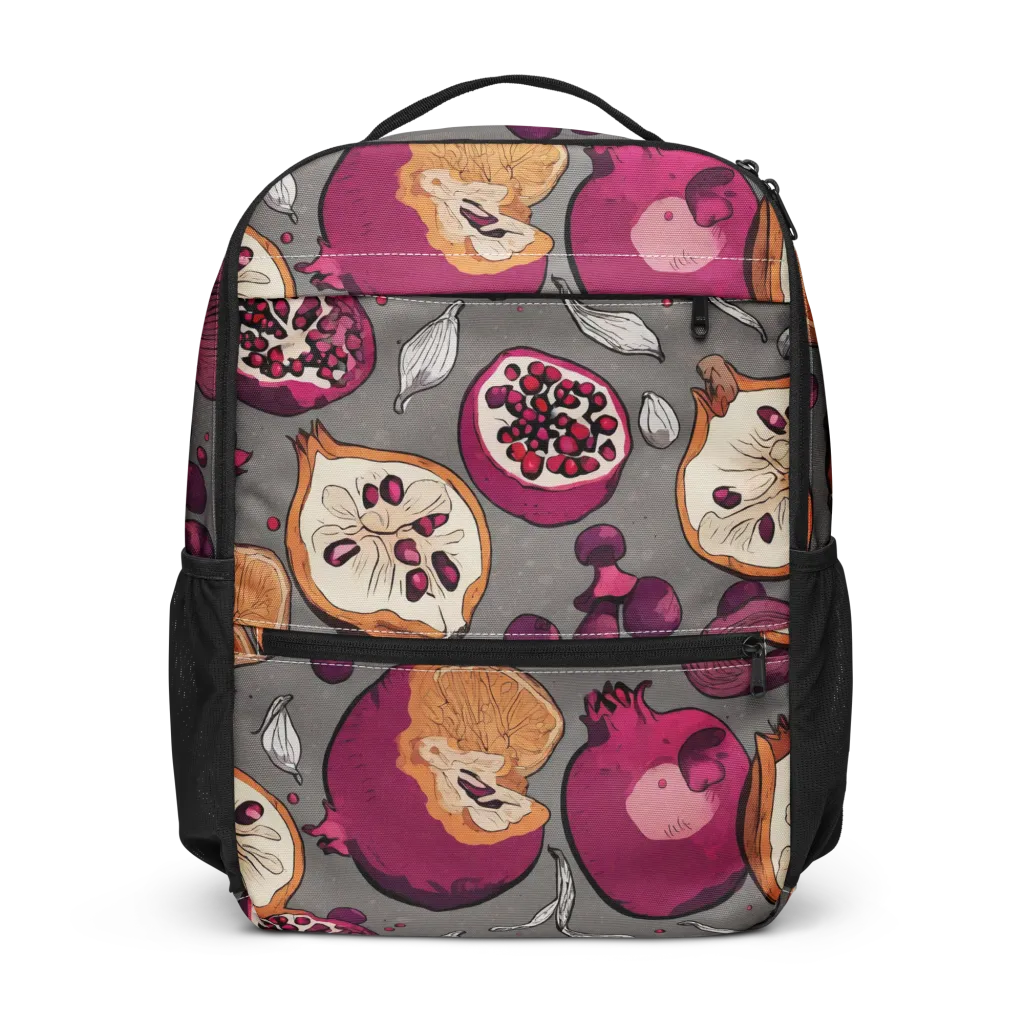 Still Life Season on Utility Backpack — Front
